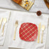 N9R 160pcs Gold Plastic Silverware, Gold Utensils Set, 80 Gold Forks, 40 Spoons, 40 Knives Disposable Cutlery for