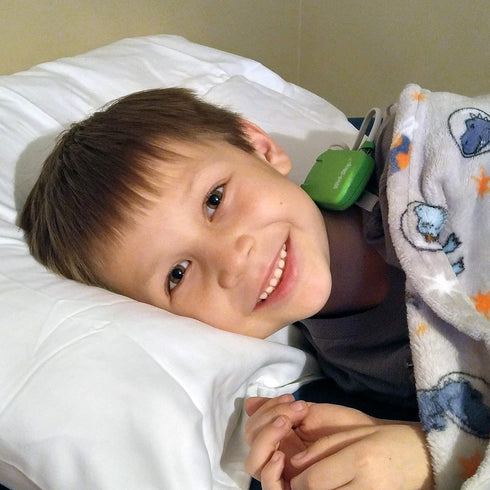 3 Green Bedwetting Enuresis Alarm with Loud Sound & Strong Vibration for Boys or Girls