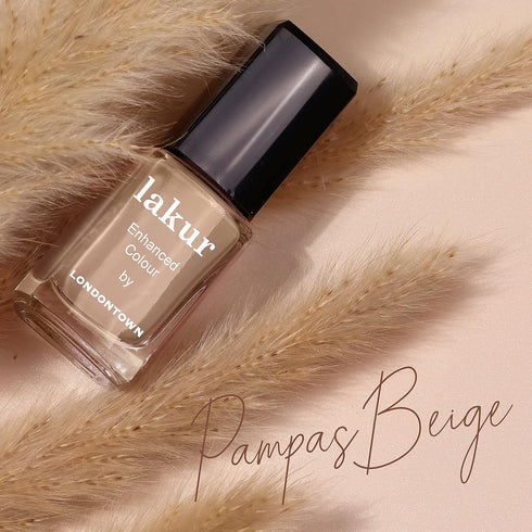 LONDONTOWN Lakur Enhanced Color, Nude Mood, Pampas Beige, 0.4 oz.