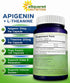 aSquared Nutrition Apigenin 50mg & L-Theanine 200mg - 120 Capsules for Sleep and Relaxation
