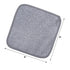 Polyte Premium Hypoallergenic Microfiber Makeup Remover and Facial Cleansing Cloth, 8 x 8 in, 6 Pack, Gray, White