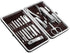 Utopia Care Manicure Kit, 15 Piece Professional Stainless Steel Nail Clippers Set for Men and Women with Luxurious