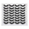 JIMIRE 16 Pairs 3D Faux Mink Fluffy Volume Natural False Eyelashes Pack