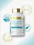 Carlyle Collagen Pills with Hyaluronic Acid, 500mg, 90 Capsules, Non-GMO, Gluten Free Hydrolyzed Supplement