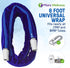 CPAP Tube Hose Cover, Full Length Zipper Fleece Skin, Prevent Rainouts, 8 Foot