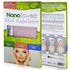Nano Towels Skin Exfoliating Cleanser | Personal Microdermabrasion Face Wash, Body Scrub Cloth & Pore Toner | 2