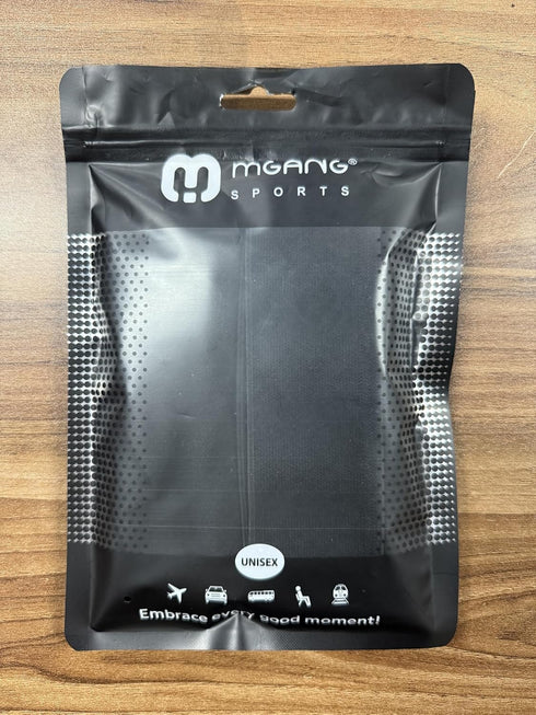 MGANG Medical Thigh High Compression Stockings - Open Toe, 20-30 mmHg, Black XXL, for Varicose Veins