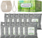 12 x 100g Activated Charcoal Odor Absorber | Nature Fresh Bamboo Charcoal Air Purifying Bag for Home, Closet, Car