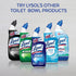 Lysol Lime & Rust Toilet Bowl Cleaner Gel, 24 Oz (Pack of 4), Destroys Stains from Hard Water