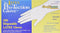 Disposable Latex Gloves, Powder Free, Size Large, 100 Gloves per Box