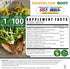 Dandelion Root Supplement 7500mg, 100 Capsules - 6in1 for Digestion, Heart Health & Immune Support with Ginger &
