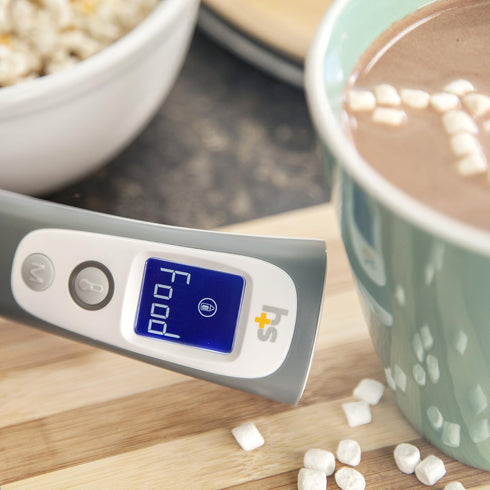 HealthSmart Digital Temporal Thermometer - No Contact Infrared Technology for Babies, Children or Adults