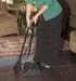 Set 36" 2-Piece Commercial Carlisle FoodService Products Duo-Pan Lobby Broom and Dustpan Upright Broom with Handle