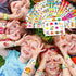 48PCS Art Party Favors: 24 Tattoos, 24 Slap Bracelets, Themed Birthday Supplies, Gifts for Girls Boys