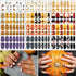 TailaiMei 12 Sheets Halloween Nail Wraps Stickers - Nail Polish Strips Self-Adhesive Full Wraps with 2 pcs Nail Files