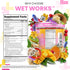 Gummies 60 Count Wet Works Women's Vaginal Probiotic Pineapple Cranberry Folic Acid D-Mannose Vitamin C Chicory Myo