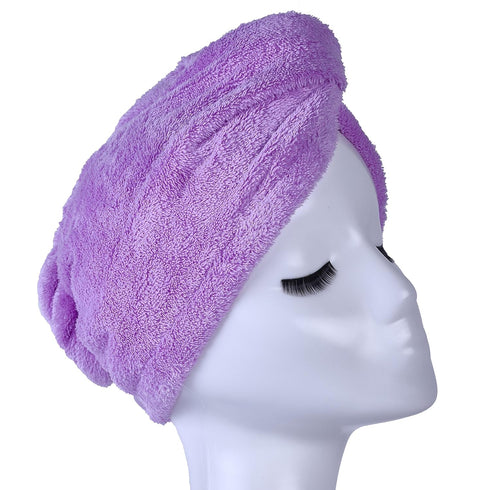 YYXR Microfiber Hair Drying Towel, Ultra Absorbent Twist Hair Turban Drying Cap