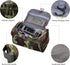 Vercord Mens Toiletry Bag, Small Wash Travel Shaving Dop Kit, Camo Dark Green Bathroom Hygiene Bag