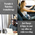 Rechargeable Car Essential Oil Diffuser - Portable, Cordless, Waterless Aromatherapy for Car, Travel, Office
