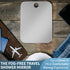 Shave Well Travel Anti-Fog Shaving Mirror, Portable Fogless Hanging Bathroom Shower Mirror