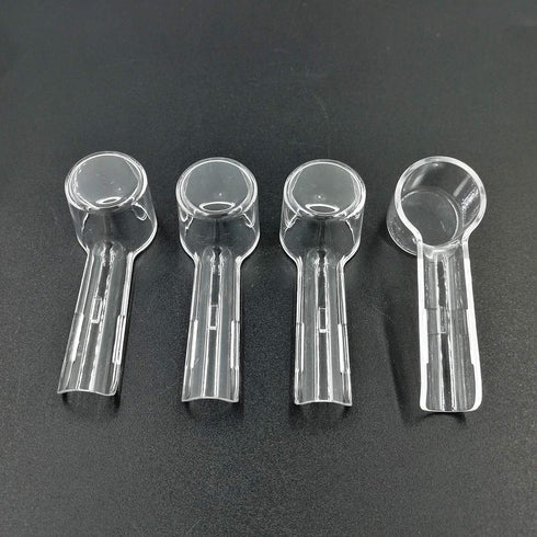 4pcs Protective Cover for Oral B Electric Toothbrush Heads, Braun Tooth Brush Lids, Travel Case