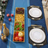 N9R 50 Count Gold Square Plastic Serving Bowls, 12 oz Disposable Bowls for Candy, Salad, Perfect for Parties