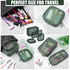 Weewooday 4 Pcs Mesh Makeup Bag - Travel Toiletry Bag Pouch with Zipper, Mini Portable Cosmetic Bag for Daily