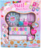 Hot Focus Scented Nail Boutique – 168 Piece Unicorn Nail Art Kit, Includes Press on Nails, Nail Patches, Nail Stickers,