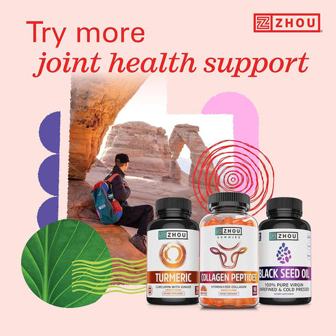 Zhou Tart Cherry Extract + Celery Seed, 1000mg Tart Cherry Capsules for Sleep & Uric Acid Cleanse, 60 Veggie Capsules