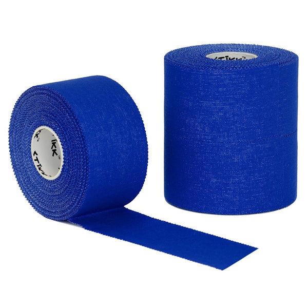 STIKK Athletic Tape - 3pk Blue, 1.5 Inch x 15 Yards for Muscle Support, Training Supplies