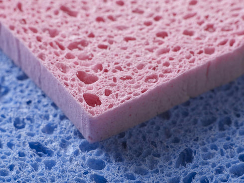 Spontex Thick Moppets, 6 Packs of 2 (Total 12 Sponges).
