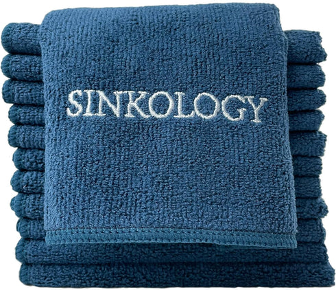 SinkSense 12-Pack Microfiber Cleaning Cloth by Sinkology