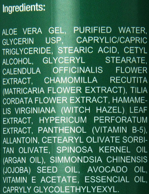 Real Aloe Lotion, Aloe Vera, 16 Fluid Ounce