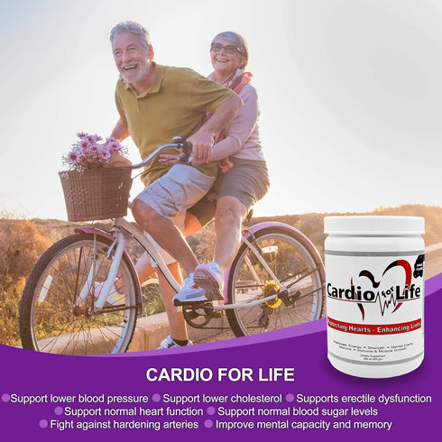 CardioForLife Powder with AstraGin - 16 oz., Grape Flavor