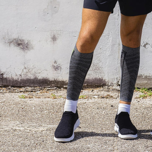 Zensah Ultra-Light Compression Leg Sleeves for Shin Splint Relief - Calf Support