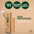 Rawaha 2 Pack 2 Pcs Miswak Sticks - Vacuum Sealed Natural Chewing Miswak Sticks for Teeth - Natural Flavored Toothbrush