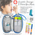 PracMedic Bags Epipen Case, Insulated Medical Case for Kids, Holds Epi Pen, Inhaler, Blue