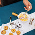 N9R 72Pcs Gold Plastic Spoons, Heavy Duty Disposable Cutlery for Parties