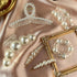 Pearl Hair Clips for Women/Girls, 6PCS Strong Hold Large Claw Clips for Thick/Thin Hair Accessories