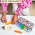 Made Easy Kit Pill Case, Large 7-Day / 28 Compartments in Neoprene Carrier with Storage Pill Box for Weekly Organization