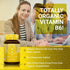 Holy Basil Capsules - USDA Organic Vitamin B6 Capsules | High Strength Vitamin B6 and 2.5% Ursolic Acid | 60 Vegan Pills