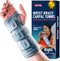 FEATOL Adjustable Wrist Brace for Carpal Tunnel, Night Sleep Support with Splints, Right Hand, Medium/Large for Men
