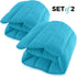 Microwavable Heating Pads Set of 2, Natural Moist Heat Pad for Back Pain, Neck, Shoulders, Cramps, and Lower Lumbar
