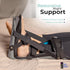 L4398 Plantar Fasciitis Adjustable Night Splint. Sleeping boot for foot stretching. P.F. Night Splint with wedge