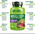 NATURELO Whole Food Multivitamin + Immune Blend with Elderberry & Mushrooms, 60 Vegan Capsules