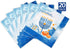 Izzy 'n' Dizzy Hanukkah Napkins, Hanukkah Paper Goods, Blue and White Chanukah Themed Party Supplies (Pack of 20)