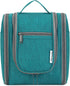 Narwey Hanging Travel Toiletry Bag, Cosmetic Makeup Organizer for Women and Men, Medium Teal