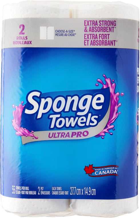 Ultra PRO 2 Ply Paper Towels - Choose-A-Size, 2 Pack