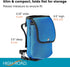 High Road Insulating Neoprene Bottle Holder and Phone Pocket - Unbreakable Cup Holder for Strollers, Scooters, Walkers