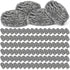 SHENLIU 100 Pieces Steel Wool Scrubber, 15 Gram Metal Scourers Stainless Steel Scrubber